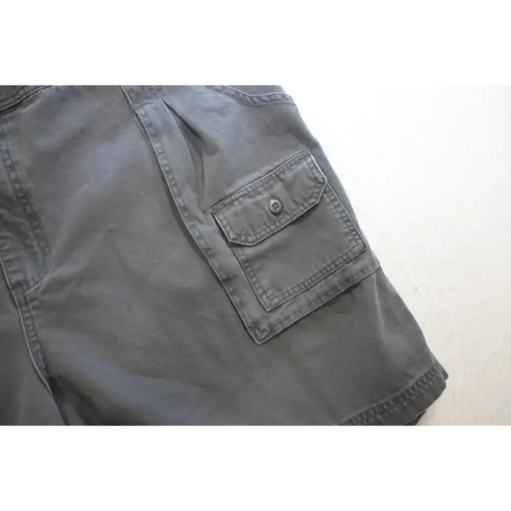 Cabelas Cargo‎ Shorts Rugged Gray Flat Hiking Camping Fishing Mens Size 46